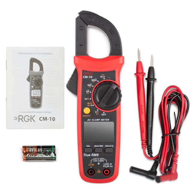 Токовые клещи RGK CM-10 в Ижевске Токовые клещи RGK CM-10 в Ижевске