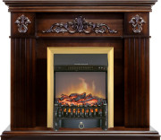 Каминокомплект Provence - Коньяк с очагом Fobos FX M Brass Каминокомплект Provence - Коньяк с очагом Fobos FX M Brass