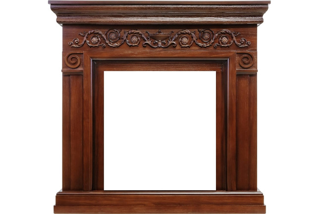 Каминокомплект Athena - Темный дуб с очагом Gannon DF2010-EU в Ижевске