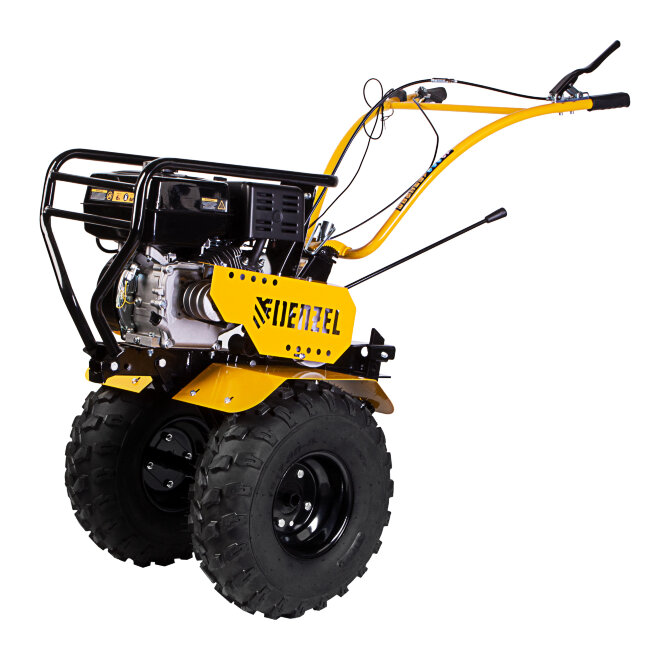Мотоблок DPT-370-PRO, 7 л.с, ременное сцепление, ширина 90 см, глубина 35 см, фрез 3 х 4, ШОМ, передачи 4В/2Н Denzel в Ижевске