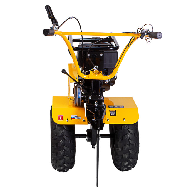 Мотоблок DPT-370-PRO, 7 л.с, ременное сцепление, ширина 90 см, глубина 35 см, фрез 3 х 4, ШОМ, передачи 4В/2Н Denzel в Ижевске