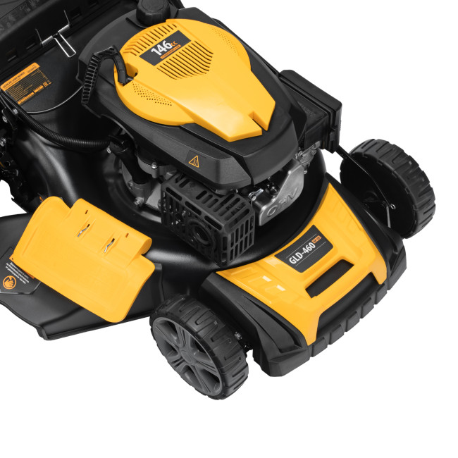 Газонокосилка бензиновая GLD-460SP-VE, 146 см3, шир. 46см, привод, вариатор, эл.старт, 60 л Denzel в Ижевске Газонокосилка бензиновая GLD-460SP-VE, 146 см3, шир. 46см, привод, вариатор, эл.старт, 60 л Denzel в Ижевске