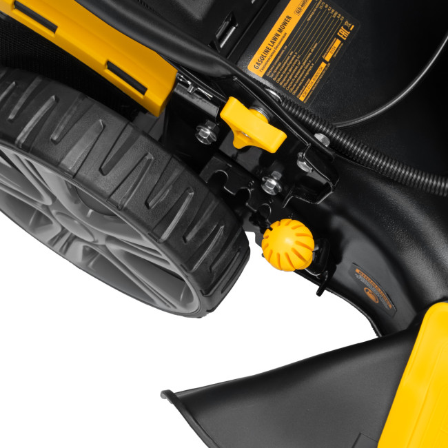 Газонокосилка бензиновая GLD-460SP-VE, 146 см3, шир. 46см, привод, вариатор, эл.старт, 60 л Denzel в Ижевске Газонокосилка бензиновая GLD-460SP-VE, 146 см3, шир. 46см, привод, вариатор, эл.старт, 60 л Denzel в Ижевске