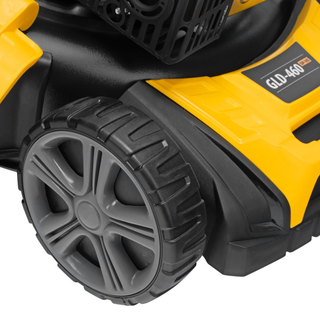 Газонокосилка бензиновая GLD-460SP-VE, 146 см3, шир. 46см, привод, вариатор, эл.старт, 60 л Denzel в Ижевске Газонокосилка бензиновая GLD-460SP-VE, 146 см3, шир. 46см, привод, вариатор, эл.старт, 60 л Denzel в Ижевске