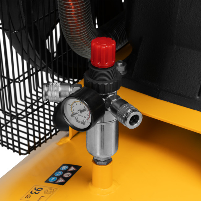 Компрессор воздушный рем. привод BCV 5500-T/270, 5,5 кВт, 270 литров, 850 л/мин Denzel в Ижевске