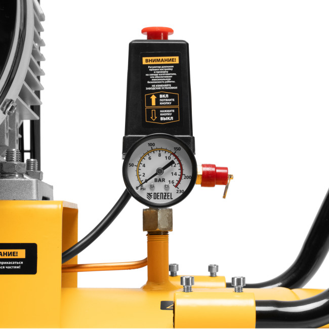 Компрессор воздушный рем. привод BCV 5500-T/270, 5,5 кВт, 270 литров, 850 л/мин Denzel в Ижевске