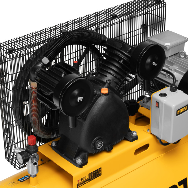 Компрессор воздушный рем. привод BCV 5500-T/270, 5,5 кВт, 270 литров, 850 л/мин Denzel в Ижевске