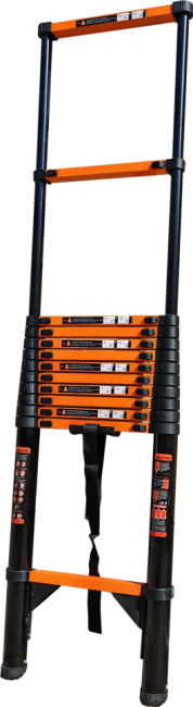 Лестница телескопическая 3,1 м TM-1031С (углеродистая сталь) в Ижевске Лестница телескопическая 3,1 м TM-1031С (углеродистая сталь) в Ижевске
