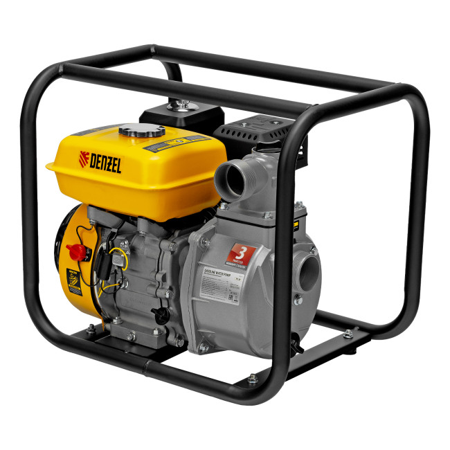 Мотопомпа бензиновая для чистой воды PX-50, 7 л.с, 2", 600 л/мин, глубина 8 м, напор 30 м Denzel в Ижевске
