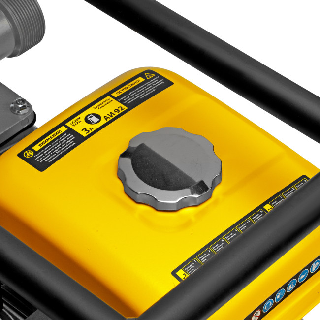 Мотопомпа бензиновая для чистой воды PX-50, 7 л.с, 2", 600 л/мин, глубина 8 м, напор 30 м Denzel в Ижевске