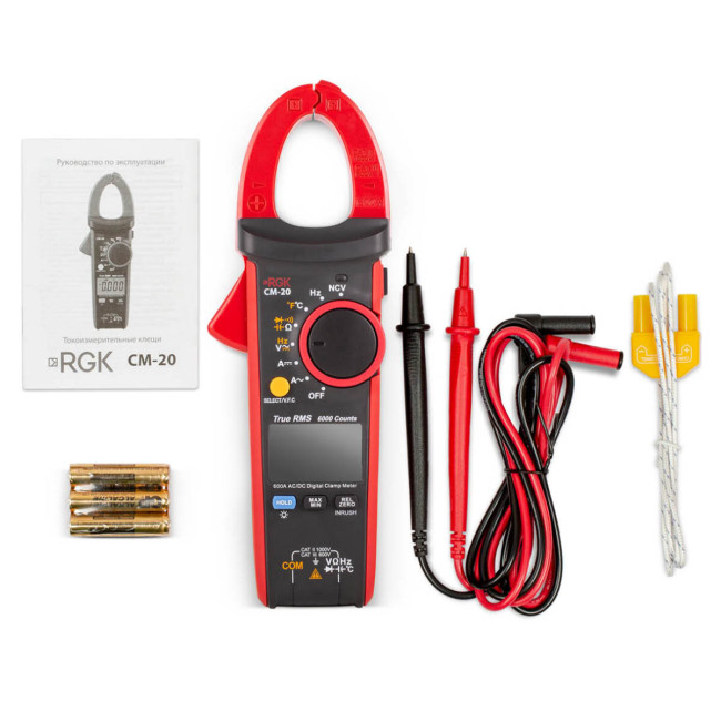 Токовые клещи RGK CM-20 в Ижевске Токовые клещи RGK CM-20 в Ижевске