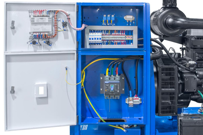 Дизельный генератор ТСС АД-120С-Т400 в погодозащитном кожухе с АВР в Ижевске