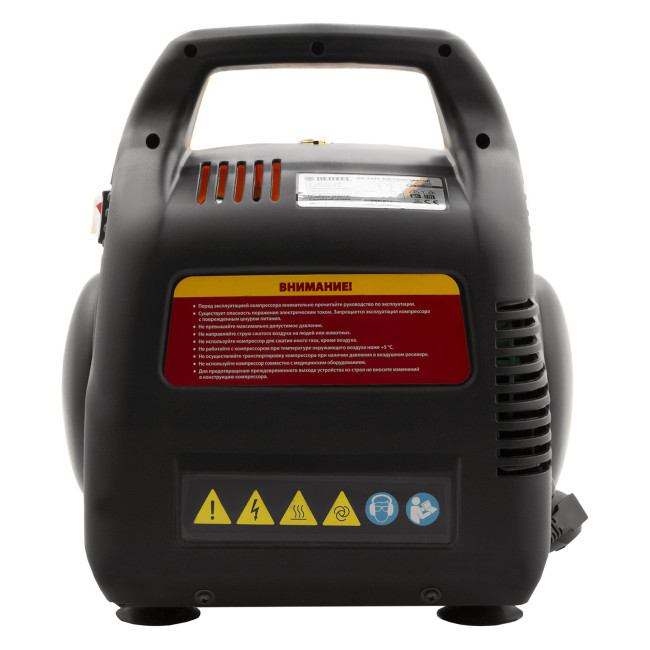 Компрессор воздушный безмасляный РС 1/6-180,1, 1 кВт, 180 л/мин, 6 л Denzel в Ижевске