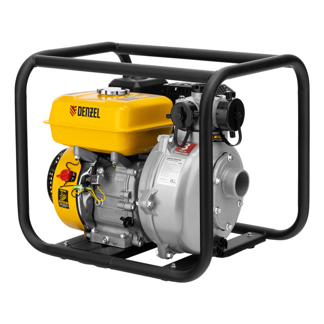 Мотопомпа бензиновая высоконапорная PX-50H, 7 л.с, 2", 600 л/мин, глубина 8 м, напор 65 м Denzel в Ижевске