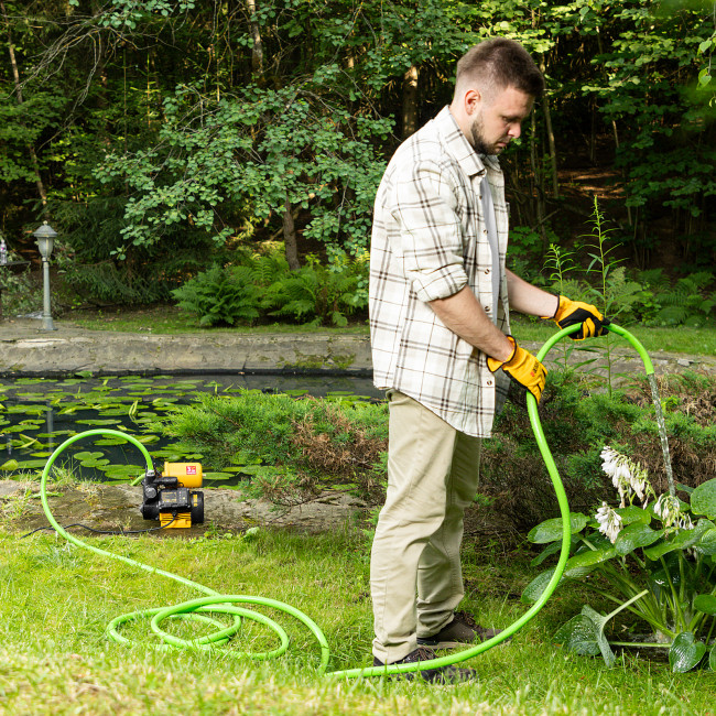 Насосная станция PS500C, 500 Вт, напор 35 м, 2200 л/ч, ресивер 2 л, блок управления Denzel в Ижевске Насосная станция PS500C, 500 Вт, напор 35 м, 2200 л/ч, ресивер 2 л, блок управления Denzel в Ижевске