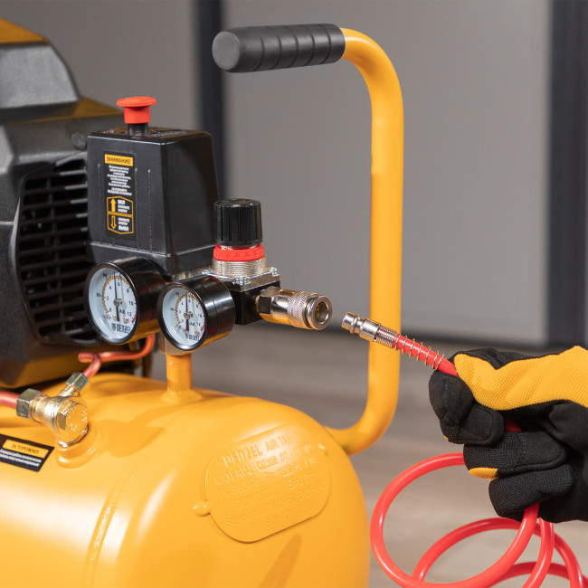 Компрессор воздушный DK1500/24, Х-PRO 1.5 кВт, 230 л/мин, 24 л Denzel в Ижевске