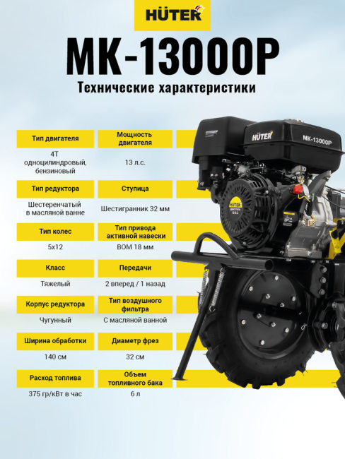 Сельскохозяйственная машина HUTER MK-13000P в Ижевске