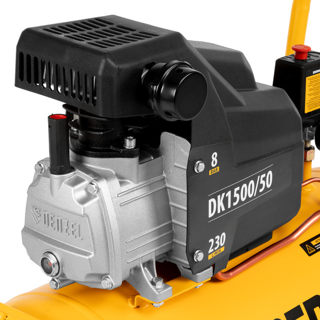 Компрессор воздушный DK1500/50, Х-PRO 1.5 кВт, 230 л/мин, 50 л Denzel в Ижевске