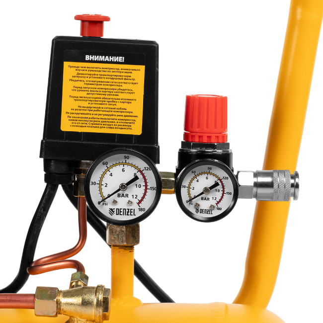 Компрессор воздушный DK1500/50, Х-PRO 1.5 кВт, 230 л/мин, 50 л Denzel в Ижевске