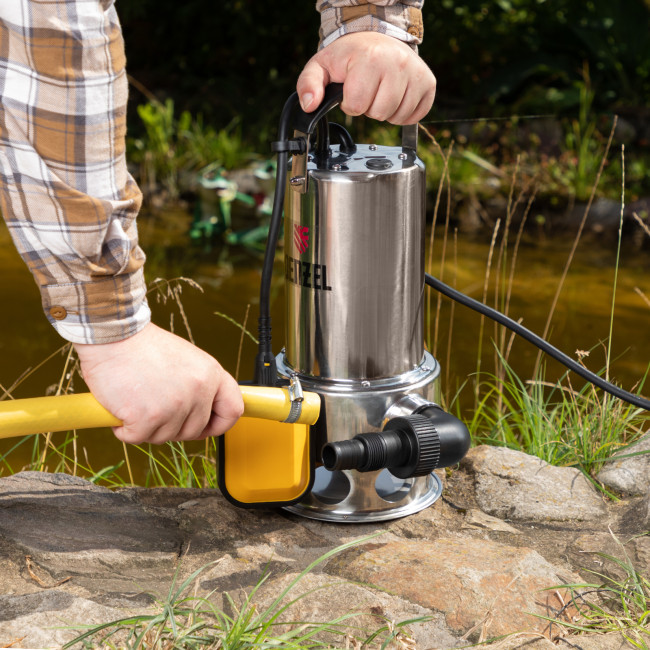 Дренажный насос DP1100X, 1100 Вт, подъем 11 м, 15500 л/ч Denzel в Ижевске