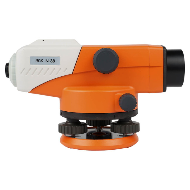 Комплект оптический нивелир RGK N-38 с поверкой + штатив S6-N + рейка AMO S3 в Ижевске