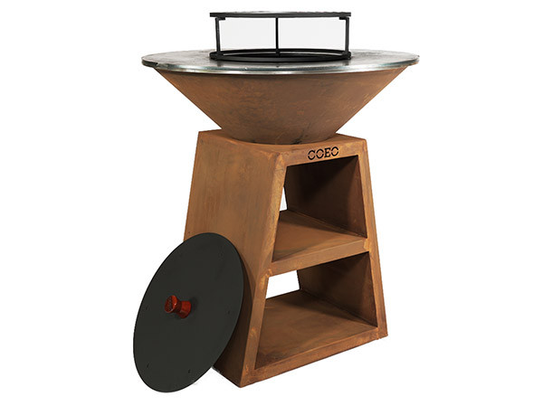 Уличный гриль Coeo TRIO 98 - CORTEN (Высота 110) в Ижевске Уличный гриль Coeo TRIO 98 - CORTEN (Высота 110) в Ижевске