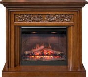Каминокомплект Nottingham - Орех с очагом Symphony 26'' DF2608-INT