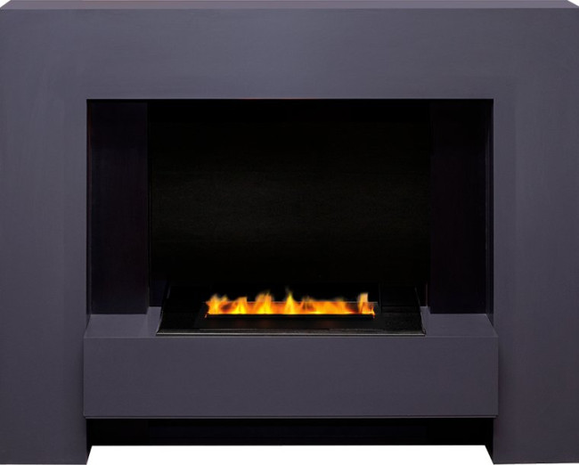 Каминокомплект Tokyo - Graphite Grey с очагом Cassette 400 LNH-INT PS (без дров) в Ижевске