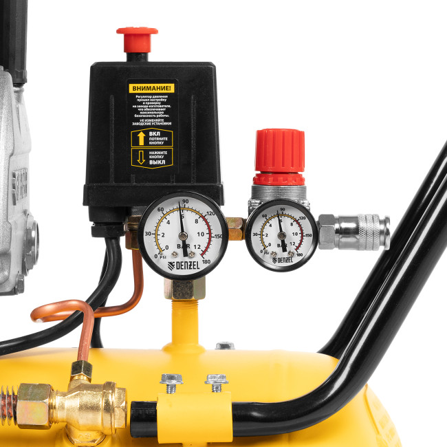 Компрессор воздушный DKV2200/50, Х-PRO 2.2 кВт, 400 л/мин, 50 л Denzel в Ижевске