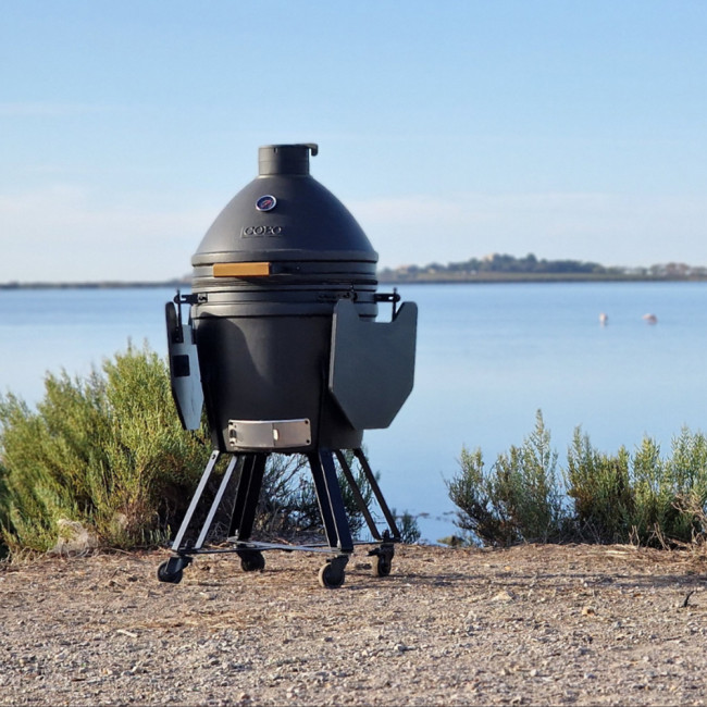 Керамический гриль Coeo Quatro L с тележкой в Ижевске Керамический гриль Coeo Quatro L с тележкой в Ижевске