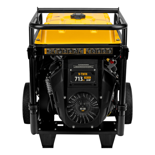 Генератор бензиновый PS-120EA, 12 кВт,230 В, 40л, разъём ATS,эл.старт Denzel в Ижевске