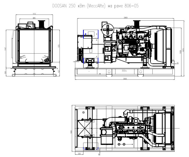 Дизельный генератор ТСС АД-240С-Т400-1РМ17 (Mecc Alte) в Ижевске Дизельный генератор ТСС АД-240С-Т400-1РМ17 (Mecc Alte) в Ижевске