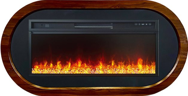 Каминокомплект Ellipse 42 - Орех ноче с очагом Vision 42 LED в Ижевске
