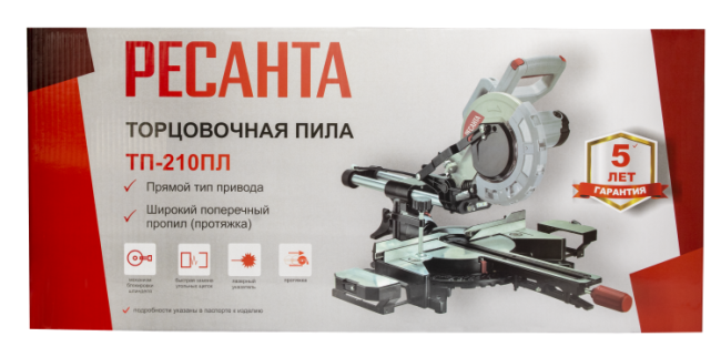 Торцовочная пила Ресанта ТП-210ПЛ в Ижевске