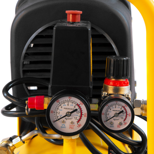 Компрессор воздушный DLC1300/24 безмасляный 1.3 кВт, 24 литра, 206 л/мин Denzel в Ижевске