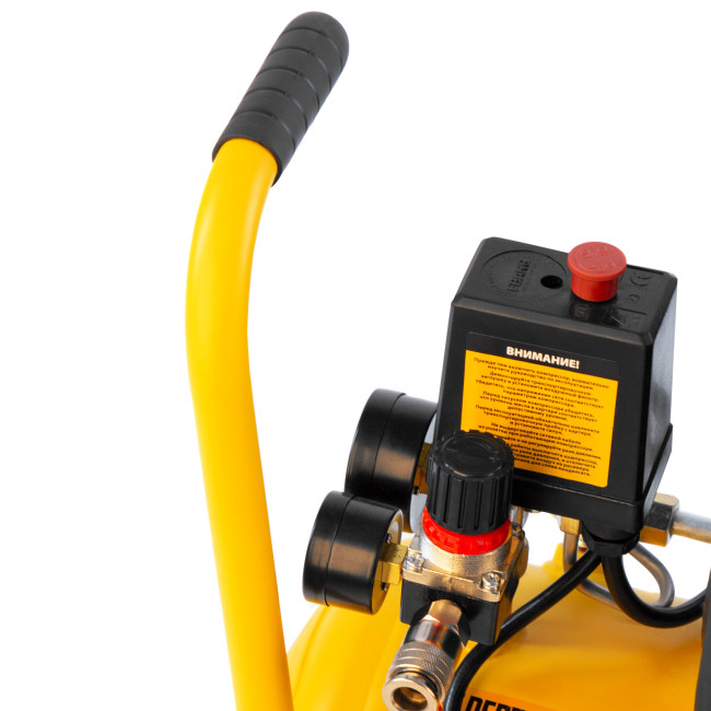 Компрессор воздушный DLC1300/24 безмасляный 1.3 кВт, 24 литра, 206 л/мин Denzel в Ижевске