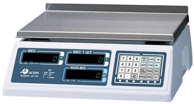 Весы Acom AC-100-30 RS232C в Ижевске