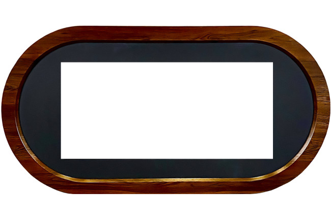 Каминокомплект Ellipse 42 - Орех ноче с очагом Vision 42 LOG LED в Ижевске