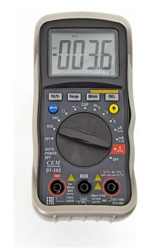 Карманный мультиметр CEM DT-202