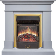 Каминокомплект California STD CRM (Разборный) - Санд смоук с очагом Majestic FX M Brass