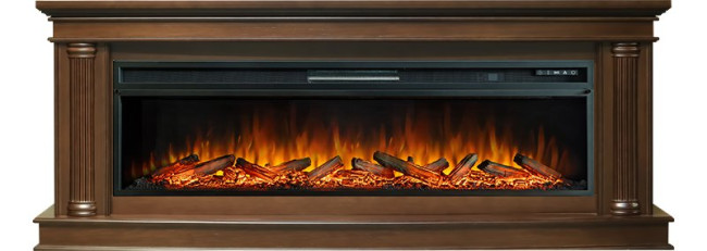 Каминокомплект Rome 60 - Каштан с очагом Vision 60 LOG LED в Ижевске