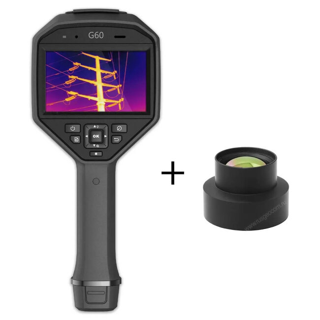 Тепловизор HIKMICRO G60 в комплекте с дополнительным объективом HM-G605-LENS + поверка в Ижевске
