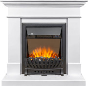 Каминокомплект California STD CRM (Разборный) - Санд сноу с очагом Aspen Black Каминокомплект California STD CRM (Разборный) - Санд сноу с очагом Aspen Black