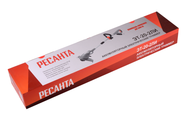 Аккумуляторный триммер Ресанта ЭТ-20-2ЛИ в Ижевске Аккумуляторный триммер Ресанта ЭТ-20-2ЛИ в Ижевске