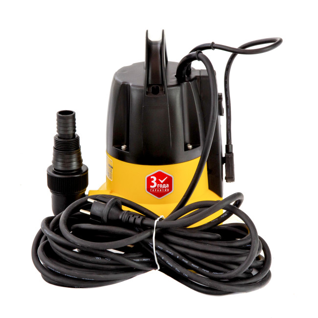 Дренажный насос DP500E, 500 Вт, подъем 7 м, 7000 л/ч Denzel в Ижевске Дренажный насос DP500E, 500 Вт, подъем 7 м, 7000 л/ч Denzel в Ижевске