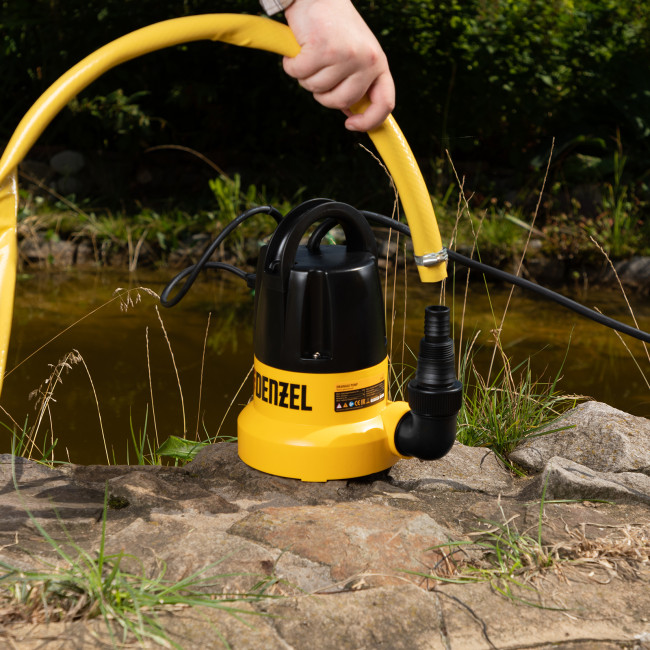 Дренажный насос DP500E, 500 Вт, подъем 7 м, 7000 л/ч Denzel в Ижевске