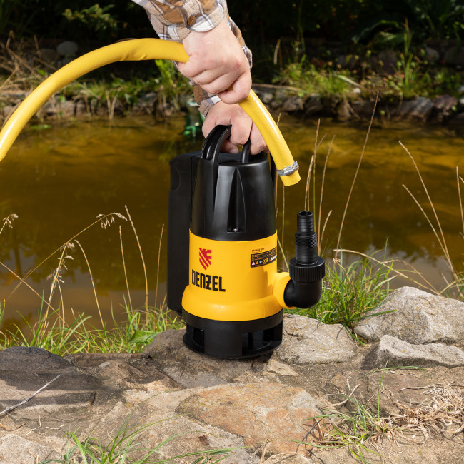 Дренажный насос DP800A, 800 Вт, подъем 5 м, 13000 л/ч Denzel в Ижевске