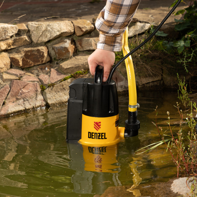Дренажный насос DP800A, 800 Вт, подъем 5 м, 13000 л/ч Denzel в Ижевске