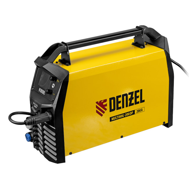 Аппарат инвертор. полуавтомат. сварки MultiMIG-200DP Synergy Double Pulse, 200 А, ПВ 80% Denzel в Ижевске