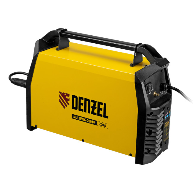 Аппарат инвертор. полуавтомат. сварки MultiMIG-200DP Synergy Double Pulse, 200 А, ПВ 80% Denzel в Ижевске